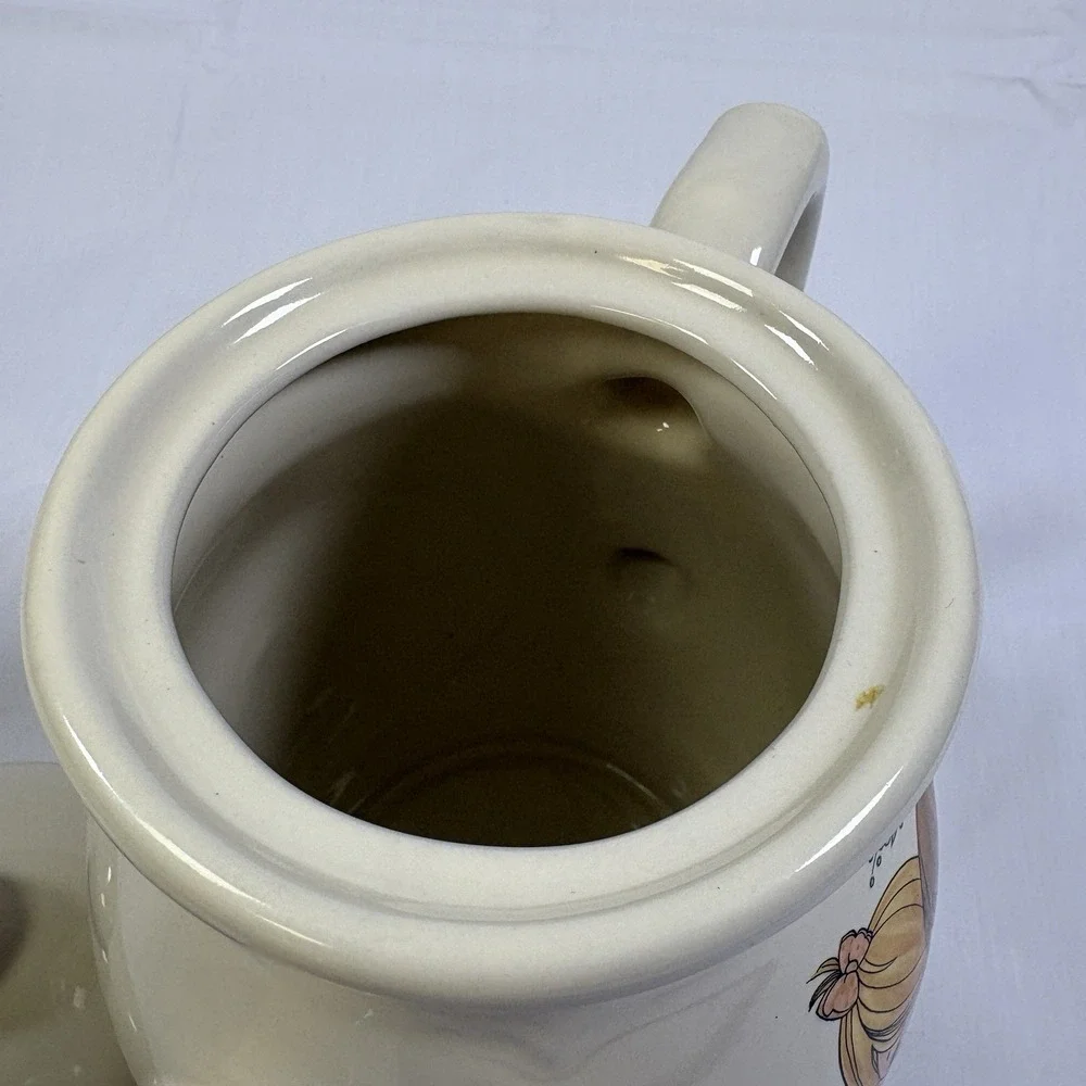 Vintage 1994 Precious Moments Love One Another Teapot Enesco Stoneware w/ Box